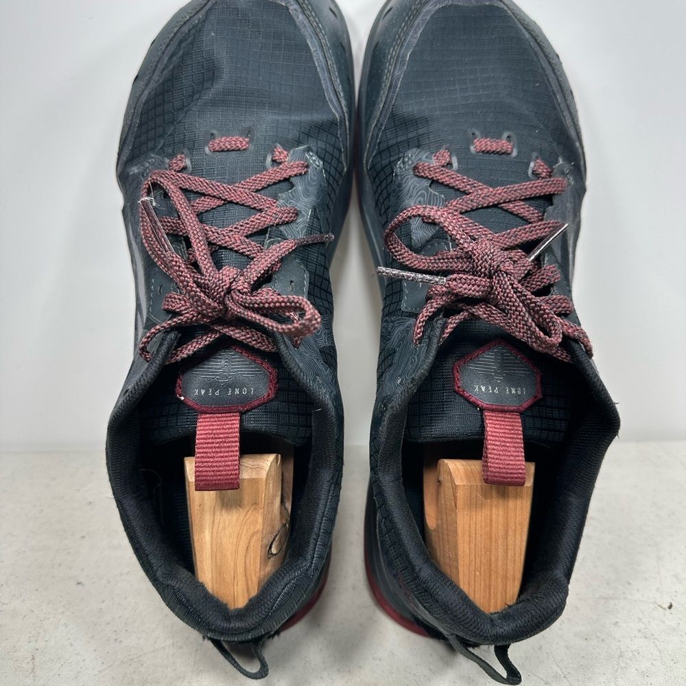 Altra Lone Peak 6 Trail Running Shoe Black Mens Size 12,5 ALOA547L020 - Picture 6 of 8